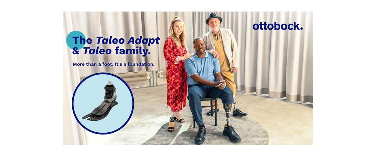 Ottobock Expands its Taleo Family with the New Taleo Adapt Foot
