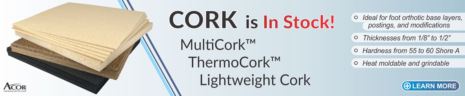 cork sheets